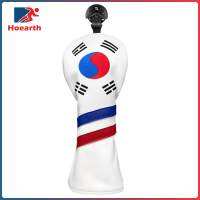 Hoearth Golf Club Head Covers Korea Flag Headcovers ทนทานสำหรับ Woods