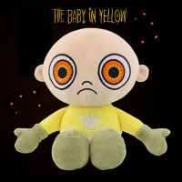 【 Cw】the Baby In Yellow Plush Toys Kawaii Baby Stuffed Soft Dolls Horror Game Plushie Figure Kids Toys For Children Gifts
