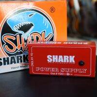 Power Supply "SHARK" จ่าย 9V. ? 7 ตัว พร้อมหม้อแปลง (Adapter) และสายจ่ายไฟ 7 เส้น พาวเวอร์ซัพพลาย / ส่งด่วน มีปลายทาง ✅