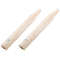 2Pcs Badminton Racket Handle Grip Wooden Badminton Handle Repair of Badminton Racket