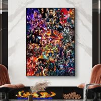 Avengers EndGame โปสเตอร์ผ้าใบที่ไม่ซ้ำใคร-Iconic Movie Artwork Wall Decor-ของขวัญที่สมบูรณ์แบบสำหรับผู้ที่ชื่นชอบภาพยนตร์-เหมาะสำหรับตกแต่งห้องนั่งเล่น1010