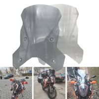 REALZION รถจักรยานยนต์อุปกรณ์เสริมกระจกกระจก Wind Shield สำหรับ KTM 1290 Super ADV Adventure R S 2017-2019 2018