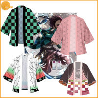 SALE  ชุดคอสเพลย์ Anime เสื้อดาบพิฆาตอสูร ชุดชิโนบุ Demon Slayer Kimetsu No Yaiba Cosplay Shinobu Giyuu เสื้อชิโนบ