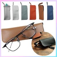 GLASSES580 นุ่มนุ่มๆ กระเป๋าใส่แว่นอ่านหนังสือ หนังพียู เคสลายแว่นตา กรอบป้องกันสายตาสั้น แฟชั่นสำหรับผู้หญิง ซิปมีซิป กล่องใส่แว่นกันแดด อุปกรณ์เสริมแว่นตา