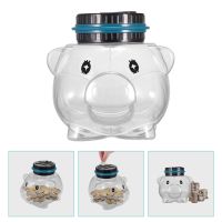 《Huahua grocery》 Bank Piggy Moneydigital Savingjar Boxstorage Countingpot Kids Party Birthday Novelty Animal Automatic Gift Giant Adult Cartoonเงินและธนาคาร