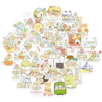 สติกเกอร์ Sumikkogurashi 50ชิ้น/แพ็คสติกเกอร์กันน้ำแล็ปท็อปกีตาร์เด็กจักรยานสเก็ตบอร์ดกราฟฟิตีแบบทำมือ