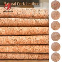 20*15cm20*30cm20*120cm Printed Natural Cork Wood Leather Fabric Sheets Sewing Bag Material Craft Strips Decor Roll DIY