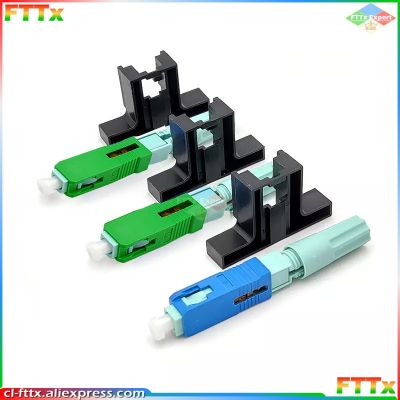 58MM Fixed-length New LX58 Single-Mode SC UPC APC Fast Connector FTTH Tool 58mm Connector Quick Connector 50/ 100/200Pcs Lot