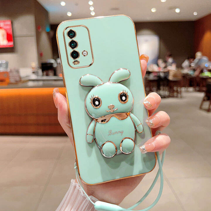 เคสนิ่มสำหรับ-xiaomi-redmi-9t-เคส-redmi9t-9t-ลายการ์ตูนรูปกระต่ายเคสโทรศัพท์โทรศัพท์ซิลิโคนกันกระแทก