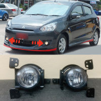 ไฟตัดหมอก ตัดหมอก spotlight สปอร์ตไลท์ มิตซูบิชิ มิราจ mitsubishi mirage 2012-2015