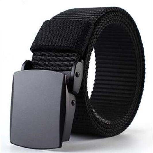 male-fashion-tactical-belt-high-quality-black-nylon-belt-men-women-jeans-metal-automatic-buckle-canvas-luxury-waist-belts-130cm