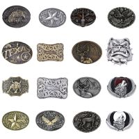 Eagle Metal Cool Belt Buckles For Man Unisex Western Fashion Buckle Cowboys Cowgirls Paracord Buckle Luxury Belts