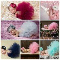 【CW】 Newborn Photography Props Infant Costume Outfit Crochet Beanie Beaded Cap Baby