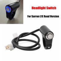 Motorcycle Plug and Play Headlight Kill Switch For Sur Ron Surron Light Bee L1E Road Version Waterproof Switches with Blue LightAdhesives Tape