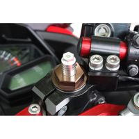 ชุดปรับหัวโช๊คปรับระยะได้ สำหรับ Ninja250 08-10 Ninja250-300 วัสดุอลูมิเนียมเกรด 6061 T651