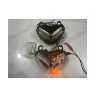 รถจักรยานยนต์ LED แบบบูรณาการไฟท้ายสำหรับ DUCATI 848 2008-2014 1098 1198 2007-13 12โวลต์หางเบรกกีฬาโคมไฟเลี้ยวไฟท้าย