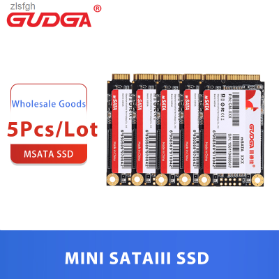 GUDGA SSD ขายส่ง5ชิ้น/ล็อตเอ็มซาต้า SSD SSD 16Gb 32Gb 128Gb 512Gb 1TB สถานะของแข็งฮาร์ดไดรฟ์ Mini SATAII สำหรับคอมพิวเตอร์ Zlsfgh