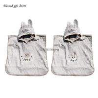 【CC】❈∏  Baby Boy Bathrobe Hooded Infant Robe for Babies Ultra-Absorbent Durable Washcloth