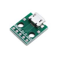 【YD】 10pcs MICRO USB To DIP 5pin Female B Type PCB Converter Breadboard USB-01 Board Mother