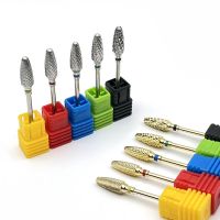 ELEGANT Tungsten Carbide Cuticle Pedicure Nail Drill Bit สำหรับเครื่องตัดเล็บไฟฟ้าอุปกรณ์เสริมเล็บ Exfoliating