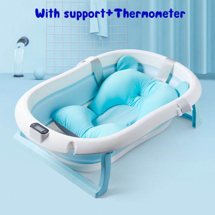 Infant bath best sale tub with thermometer