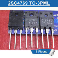 5Pcs 2SC4769 C4769 TO-3PML สีแนวนอน Deflection เอาต์พุต NPN ทรานซิสเตอร์ใหม่ IC