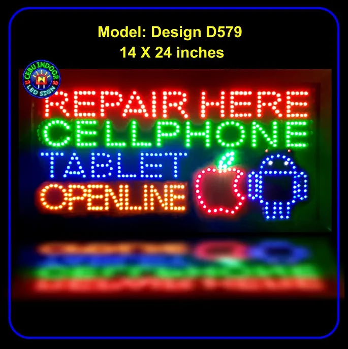 Led signage customize cellphone repair 14