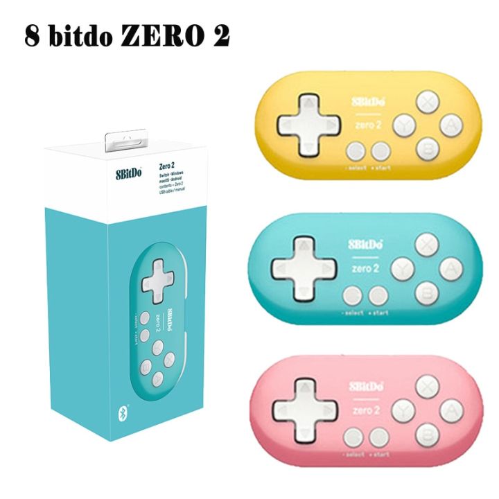 8bitdo-zero-2สำหรับเกมแพดไร้สายจอยเกมสำหรับจอยเกม-nintend-switch-raspberry-pi-steam-win-macos-gamepad-จอยสติ๊ก