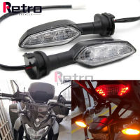 LED เลี้ยวไฟแสดงสถานะสำหรับ YAMAHA MT-01 MT-25 MT-03 MT-07 MT-09 MT09 MT07 T RACER รถจักรยานยนต์ตัวบ่งชี้ S Pacers