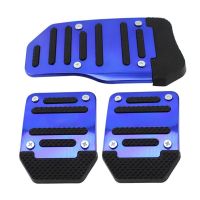 ✢℡ 3pcs Anti Skid Car Auto Vehicle Accelerator Brake Pedal Cover Set Manual Treadle Cover Foot Pedals Plate Kits New