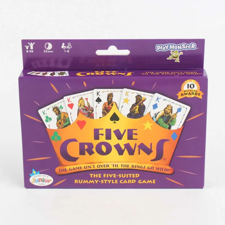 Board Game Carte Five Crowns Cards | Lazada