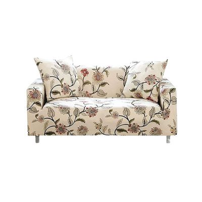 Printed Sofa Cover Stretch Couch Cover Sofa Slipcovers for Home with 2 Pillow Cases