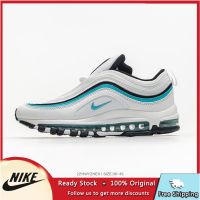 Hot Sale 【Original】 ΝΙΚΕ Ar* Maxx- 97 Preimium- Breathable Fashion Running Shoes Cushion Shock Absorption Sports Shoes White Green