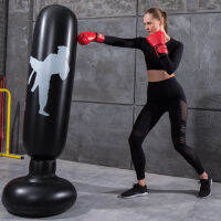 Vertical Boxing Pillar Inflatable Boxing Column Easy To Carry with English Description for Boxing for Children over 5 Years Old