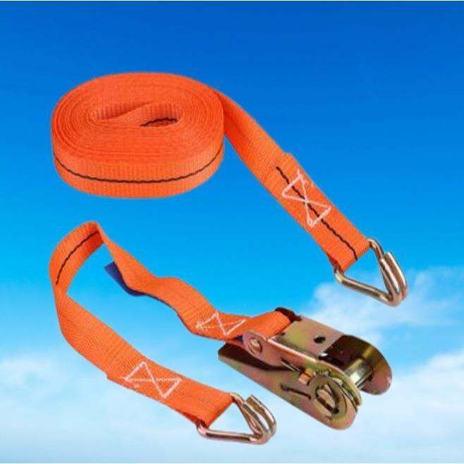 Free travel Buckle TieDownCargo Strap 1T 5M W Hook Heavy Duty Ratchet