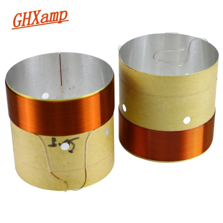 ghxamp-50-5mm-bass-voice-coil-white-aluminum-sound-hole-8ohm-loudspeaker-repairs-diy-height-45mm-2pcs