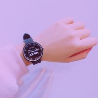 【Hot Sale】 cute kitten girl watch student Korean version simple ulzzang middle school casual atmosphere