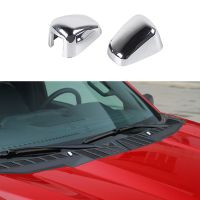 Front Windshield Wiper Nozzle Decoration Cover Trim For- RAM Durango - 300C