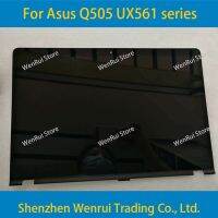 หน้าจอ15.6นิ้วสำหรับ Asus Ux561 UX561U UX561UA Ux561ud แผงหน้าจอ LCD N156HCE EN1กับกรอบเฟรมประกอบ