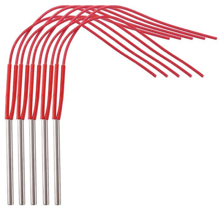 5PCS Electric Cartridge Heater Elements 220V 6mm Tube Diameter