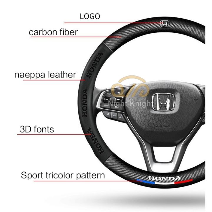 for-mercedes-benz-car-carbon-fiber-steering-wheel-cover-ปลอกพวงมาลัย-หนังคาร์บอนไฟเบอร์-สำหรับ-w210-w124-w203-w204-c200-w140-w176-w205-w123-w220-w211-w212-gla-glb-amg