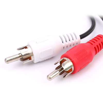 [Auto Stuffs] 3.5MM RCA FEMALE CONNECTOR JACK STEREO CABLE Y plug TO 2 RCA MALE ADAPTER CABLE
