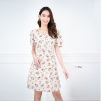 VERONIQA Dress AM-D1034 by AMILA พีชสกิน แขนสั้น IGPU22-9