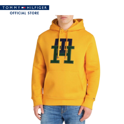 Tommy Hilfiger เสื้อสเวตเชิ้ตผู้ชาย รุ่น MW0MW29586 ZEW - สีเหลือง