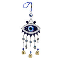 Blue Evil Eye Handmade แขวนผนังตกแต่งบ้านวันเกิดของขวัญจี้ Wall Hold Charms เครื่องประดับอุปกรณ์เสริมรถตกแต่งบ้าน-lihanrui