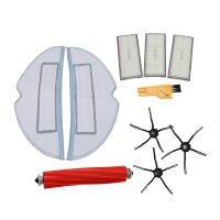 Accessory Set for Roborock S7 T7S Vacuum Cleaner Replacement Parts with Main Brush &amp; Filter &amp; Side Brush &amp; Mop Cloth