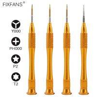 T2 Torx 0.8มม. P2 Pentalobe 0.6มม. Y000 Y ปลายชุดไขควงแม่นยำสำหรับ Iphone Samsung Huawei ชุดเครื่องมือซ่อมแซมโทรศัพท์ Android