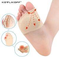 [HOT] KOTLIKOFF Forefoot Pad สำหรับ Hallux Valgus Damping Of Metatarsal Gel Soles Non Slip Pain Relief Gel Insoles Feet Care Tool Insert