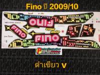 สติ๊กเกอร์ FINO  สีดำเขียว v  ปี 2009 รุ่น 10