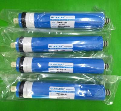 ถูก ยก 4 ไส้ !!!  ULTRATEK 50 GPD / hydromax 50 gpd ไส้กรองน้ำ ไส้กรองเมมเบรน  membrane r.o. ro. RO Membrane ของ เครื่องกรองน้ำ เครื่องกรอง ไส้กรอง คะ